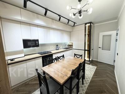 3-комнатная квартира · 85 м² · 8/9 этаж, мкр Акжайык, Толеметова 106/3 — Бокейханова/Толеметова за 49 млн 〒 в Шымкенте, Абайский р-н