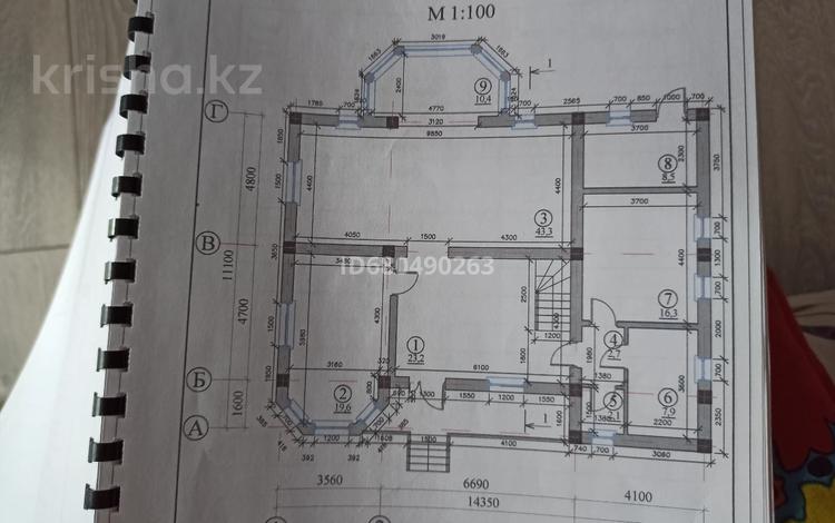 Отдельный дом • 6 комнат • 179 м² • 23 сот., Новостройка за 55 млн 〒 в Талдыбулаке — фото 6