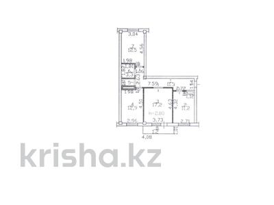 3-бөлмелі пәтер · 71.2 м² · 10/10 қабат, Есенберлина 62, бағасы: ~ 28.5 млн ₸ в Усть-Каменогорске
