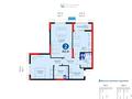 2-комнатная квартира · 81 м² · 5/21 этаж, Конаева 5 за 72 млн ₸ в Астане, Есильский р-н — фото 2
