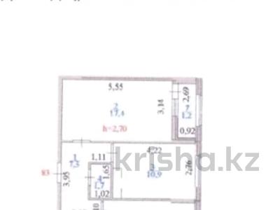 2-бөлмелі пәтер · 56 м² · 6/9 қабат, Казыбек би 11, 11Б, 15, 13, 11а, 11/1, 13а, 11/2, бағасы: 25 млн 〒 в Астане, Нура р-н