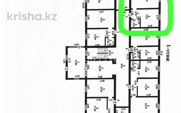 1-комнатная квартира · 46.5 м² · 1/3 этаж, мкр Туран 12/46 — улица Омбы за ~ 19 млн ₸ в Шымкенте, Каратауский р-н — фото 2