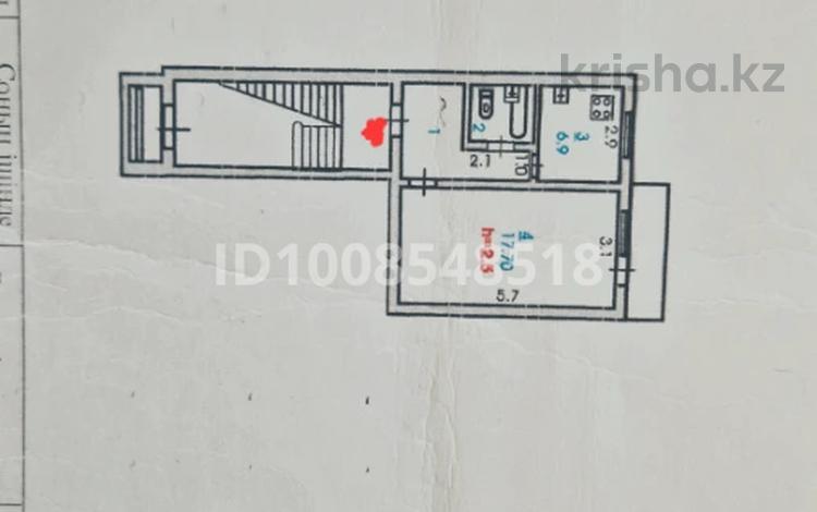 1-бөлмелі пәтер · 30 м² · 5/5 қабат, Владимирского — Рядом обл больница, бағасы: 15 млн ₸ в Атырау, мкр Авангард-3 — фото 2