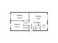 3-бөлмелі пәтер · 62.6 м² · 1/5 қабат, ЛИХАРЕВА 7 — НАБЕРЕЖНАЯ СЛАВСКОГО, бағасы: ~ 32.2 млн ₸ в Усть-Каменогорске — фото 4