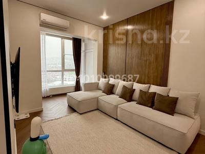 2-бөлмелі пәтер · 76.8 м² · 9/20 қабат, Гагарина, бағасы: 600 000 ₸ в Алматы, Бостандыкский р-н