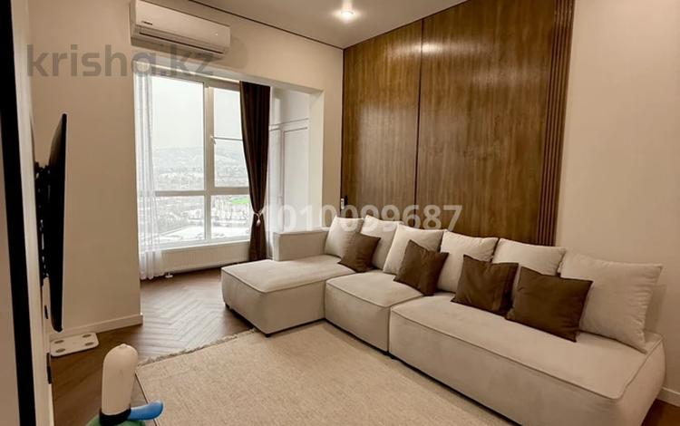 2-комнатная квартира · 76.8 м² · 9/20 этаж, Гагарина за 600 000 ₸ в Алматы, Бостандыкский р-н — фото 2