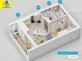 1-бөлмелі пәтер · 36.2 м² · 2/3 қабат, Алаш 57, бағасы: 12 млн ₸ в Уральске