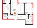 3-бөлмелі пәтер · 83.4 м² · 10/10 қабат, Ж.Балапанова 43, бағасы: ~ 35.5 млн ₸ в Талдыкоргане — фото 3