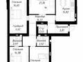 4-комнатная квартира · 120 м² · 5/9 этаж, Шамши Калдаяков за 84 млн ₸ в Астане, Сарайшык р-н — фото 6