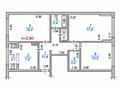 3-бөлмелі пәтер · 80 м² · 3/9 қабат, Жетісу-2 ш/а. 27, бағасы: 56 млн ₸ в Алматы, Ауэзовский р-н — фото 17