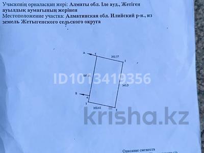 Участок · 7 га, Алатау за 370 млн ₸
