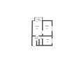 2-бөлмелі пәтер · 40.3 м² · 3/5 қабат, Аль Фараби, бағасы: 23.8 млн ₸ в Костанае — фото 11