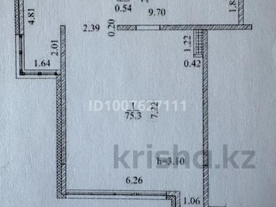 3-бөлмелі пәтер · 75.3 м² · 4/6 қабат, Илтипат 49, бағасы: 56 млн 〒 в Алматы, Наурызбайский р-н
