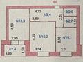 2-комнатная квартира, 55 м², 6/10 этаж, сарыарка 7/4 за 24.8 млн 〒 в Кокшетау — фото 12