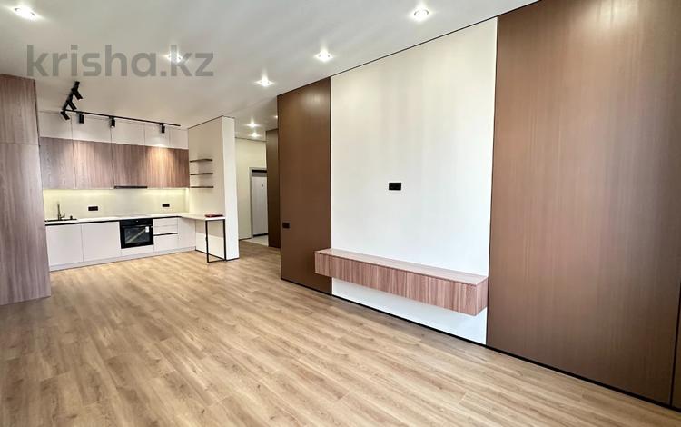 2-комнатная квартира · 58.2 м² · 8/9 этаж, Каныша Сатпаева 90а/1 за 72 млн ₸ в Алматы, Бостандыкский р-н — фото 2