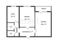 2-комнатная квартира · 60 м² · 2/9 этаж, Увалиева 8/1 за 23.9 млн 〒 в Усть-Каменогорске — фото 9