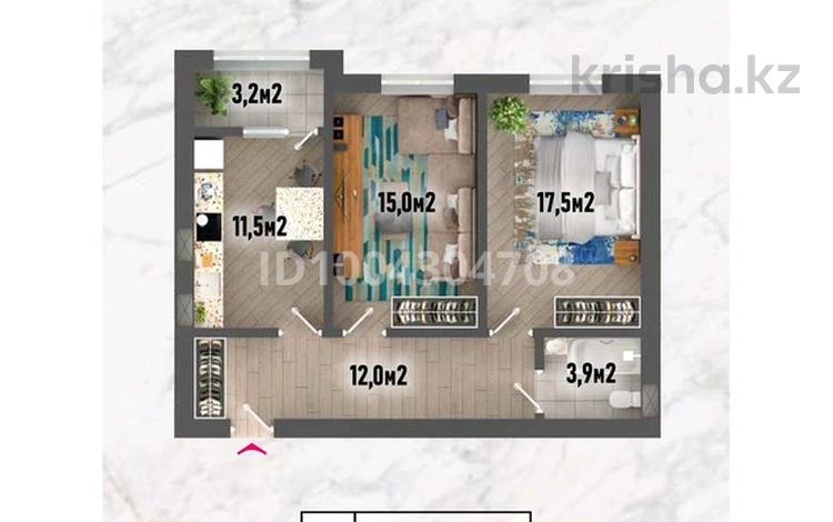 2-бөлмелі пәтер · 63.1 м² · 6/8 қабат, 29а мкр 45, бағасы: ~ 11.4 млн ₸ в Актау — фото 2