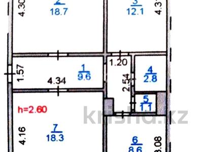 3-комнатная квартира · 73 м² · 3/5 этаж, мкр Юго-Восток, Мкр Юго-Восток, мкр Степной 1 1 за 31.5 млн 〒 в Караганде, Казыбек би р-н
