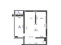 3-комнатная квартира · 78.8 м² · 3/7 этаж, Пр. Рыскулова 103/8 — Пересечение Тлендиева за 43 млн ₸ в Алматы, Алатауский р-н