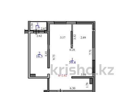 3-бөлмелі пәтер · 78.8 м² · 3/7 қабат, Пр. Рыскулова 103/8 — Пересечение Тлендиева, бағасы: 43 млн ₸ в Алматы, Алатауский р-н