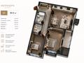 3-комнатная квартира · 91 м² · 2/12 этаж, Жарокова 111a — Альфараби 111а за 123 млн ₸ в Алматы, Бостандыкский р-н — фото 9
