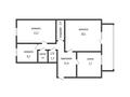 3-комнатная квартира · 68 м² · 3/6 этаж, Строительная 10А за 19.5 млн ₸ в Костанае — фото 8