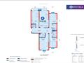 4-бөлмелі пәтер, 112.32 м², 1/12 қабат, К. Толеметова 64 — 6% ПРИ 100% ОПЛАТЕ, бағасы: ~ 49.4 млн 〒 в Шымкенте, Абайский р-н — фото 2