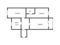 3-бөлмелі пәтер, 65 м², 4/6 қабат, Маяковского 117/1, бағасы: 23 млн 〒 в Костанае — фото 10