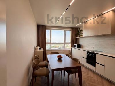 3-бөлмелі пәтер · 108.6 м² · 13/16 қабат, Егизбаева — Каныша Сатпаева, бағасы: 116 млн ₸ в Алматы, Бостандыкский р-н