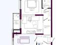 2-бөлмелі пәтер · 70 м² · 5/7 қабат, Толеметова 68 — Караулбека Казиева, бағасы: 61.5 млн ₸ в Шымкенте — фото 32