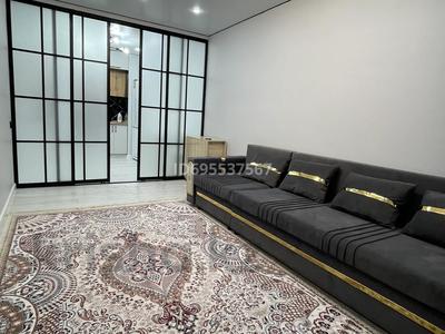 2-комнатная квартира · 55 м² · 9/10 этаж, мкр Аккент 100 за 20 000 〒 в Алматы, Алатауский р-н