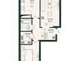 2-комнатная квартира · 63.1 м², Культегин участок №16 — бульвар GreenLine за ~ 33.4 млн ₸ в Астане, Нура р-н — фото 7