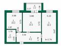 2-комнатная квартира · 58.6 м² · 6/12 этаж, Кабанбай батыра 59 — Хусейн бен Талал за 41 млн ₸ в Астане, Нура р-н — фото 13