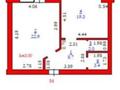 1-бөлмелі пәтер · 58.2 м² · 6/10 қабат, мкр. Алтын орда, Алтын Орда 5 Е, бағасы: 20.5 млн ₸ в Актобе — фото 11