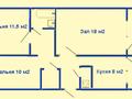 3-комнатная квартира, 70 м², 5/5 этаж, мкр Север 22 за 27 млн 〒 в Шымкенте, Енбекшинский р-н — фото 26