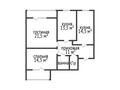 3-бөлмелі пәтер · 84.2 м² · 2/9 қабат, Курганская 2А, бағасы: 50 млн ₸ в Костанае — фото 2