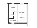 1-бөлмелі пәтер · 28.5 м² · 1/5 қабат, Смагулова, бағасы: 7.4 млн ₸ в Актобе — фото 7