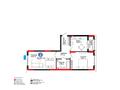 2-комнатная квартира · 66 м² · 2/14 этаж, мкр Уркер, Улы Дала 2 — Чингиз Айтматова Е БЛОК Уя Дарын за 40.5 млн ₸ в Астане, Нура р-н