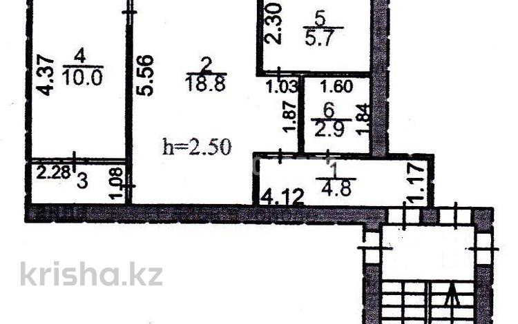 2-комнатная квартира, 45 м², 2/4 этаж, мкр Новый Город, Пичугина 251 за 15 млн 〒 в Караганде, Казыбек би р-н — фото 2