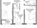2-комнатная квартира · 52.9 м² · 2/16 этаж, Мангилик Ел 74 — БЕЗ КОМИССИИ! Выбор по этажам! за ~ 28.6 млн ₸ в Астане