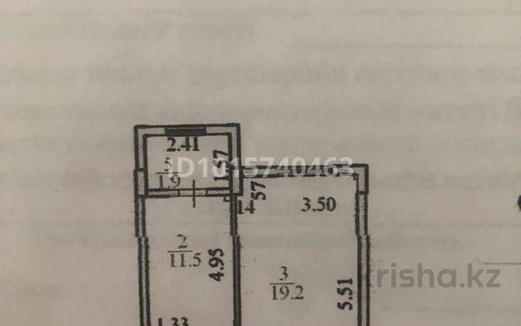1-бөлмелі пәтер · 44.7 м² · 8/9 қабат, Сембинова 9, бағасы: 25 млн ₸ в Астане, р-н Байконур — фото 2
