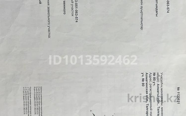 Участок · 8.5 соток, Самал 2 — Табаган горы за 7 млн ₸ в Алматы — фото 2