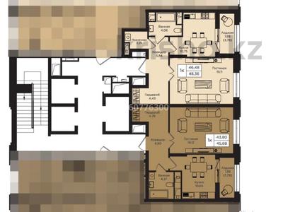 Продажа квартир в Астане: 2-комнатная квартира · 49 м² · 7/18 этаж, Кошкарбаева — Момышулы за 42 млн 〒 2-комнатная квартира · 49 м² · 7/18 этаж, Кошкарбаева — Момышулы за 42 млн 〒 в Астане, Алматы р-н