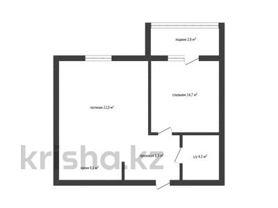 2-комнатная квартира · 58.2 м² · 4/10 этаж, жумабаев 13/1 за 23 млн ₸ в Кокшетау