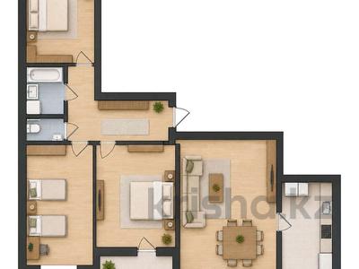4-комнатная квартира · 100 м² · 9/9 этаж, Сарыарка 4/3 за 26.1 млн ₸ в Кокшетау