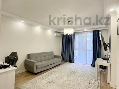 3-комнатная квартира · 100 м² · 10/12 этаж, Торекулова 91 за 87 млн ₸ в Алматы, Алмалинский р-н