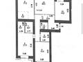 4-бөлмелі пәтер · 120.4 м² · 2/9 қабат, Шамши Калдаяков 12, бағасы: ~ 100 млн ₸ в Астане, Сарайшык р-н — фото 5