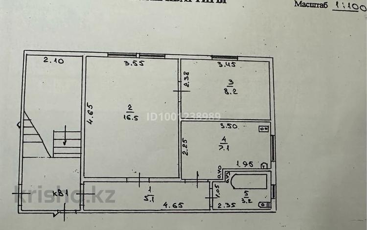 2-бөлмелі пәтер · 40 м² · 1/2 қабат, Некрасова 5а — Возле #49 школы, бағасы: 15.5 млн ₸ в Талгаре — фото 2