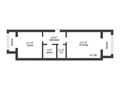 1-бөлмелі пәтер · 57.8 м² · 3/5 қабат, Алтын орда ш/а., бағасы: 23 млн ₸ в Актобе, мкр. Алтын орда — фото 3