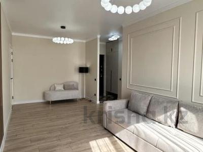 2-бөлмелі пәтер · 57 м² · 8/9 қабат, Думан-2 ш/а., бағасы: 35.5 млн ₸ в Алматы, Медеуский р-н